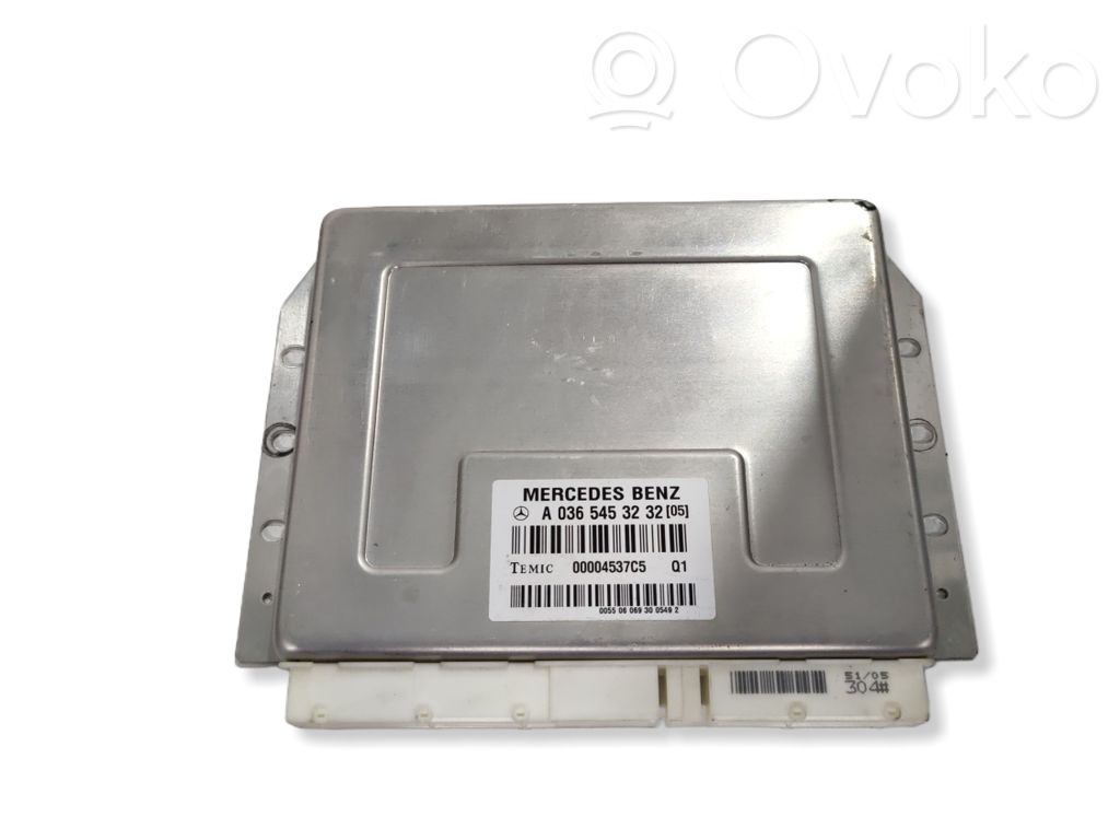 Mercedes-Benz E W211 Unitate/modul control suspensii 