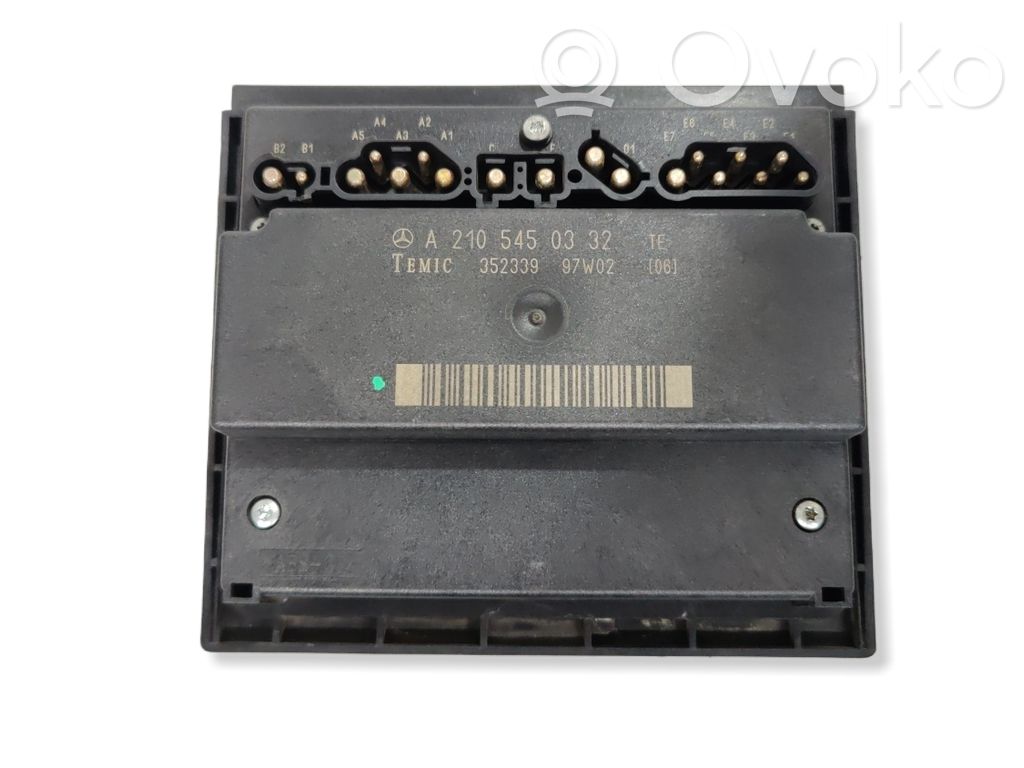 Mercedes-Benz E W210 Coolant fan relay 