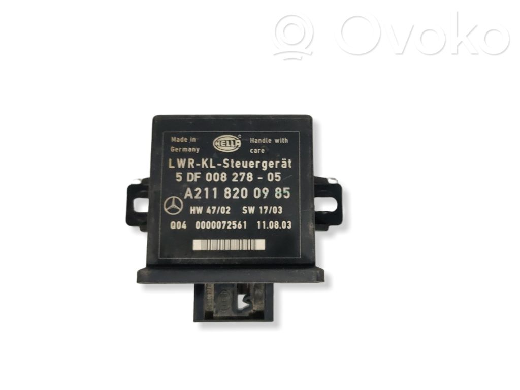 Mercedes-Benz E W211 Light module LCM 
