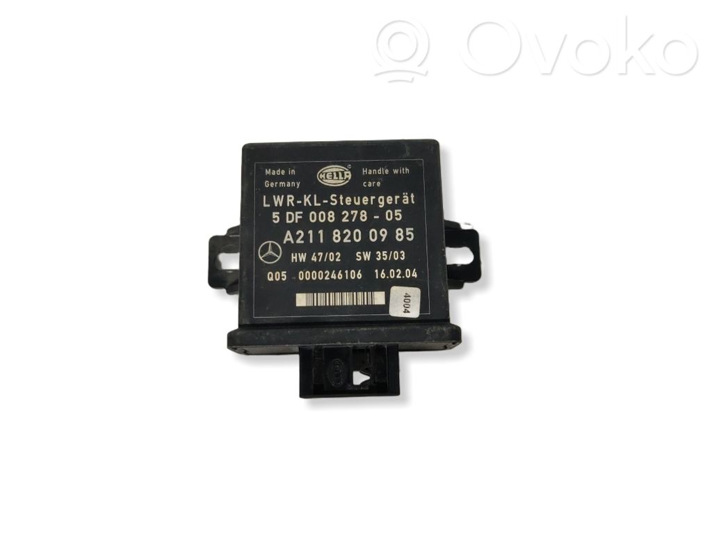 Mercedes-Benz E W211 Light module LCM 