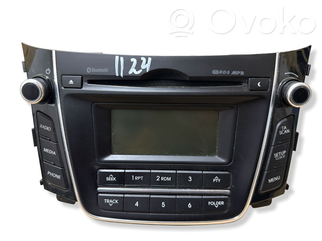 Hyundai i30 Radio/CD/DVD/GPS head unit 
