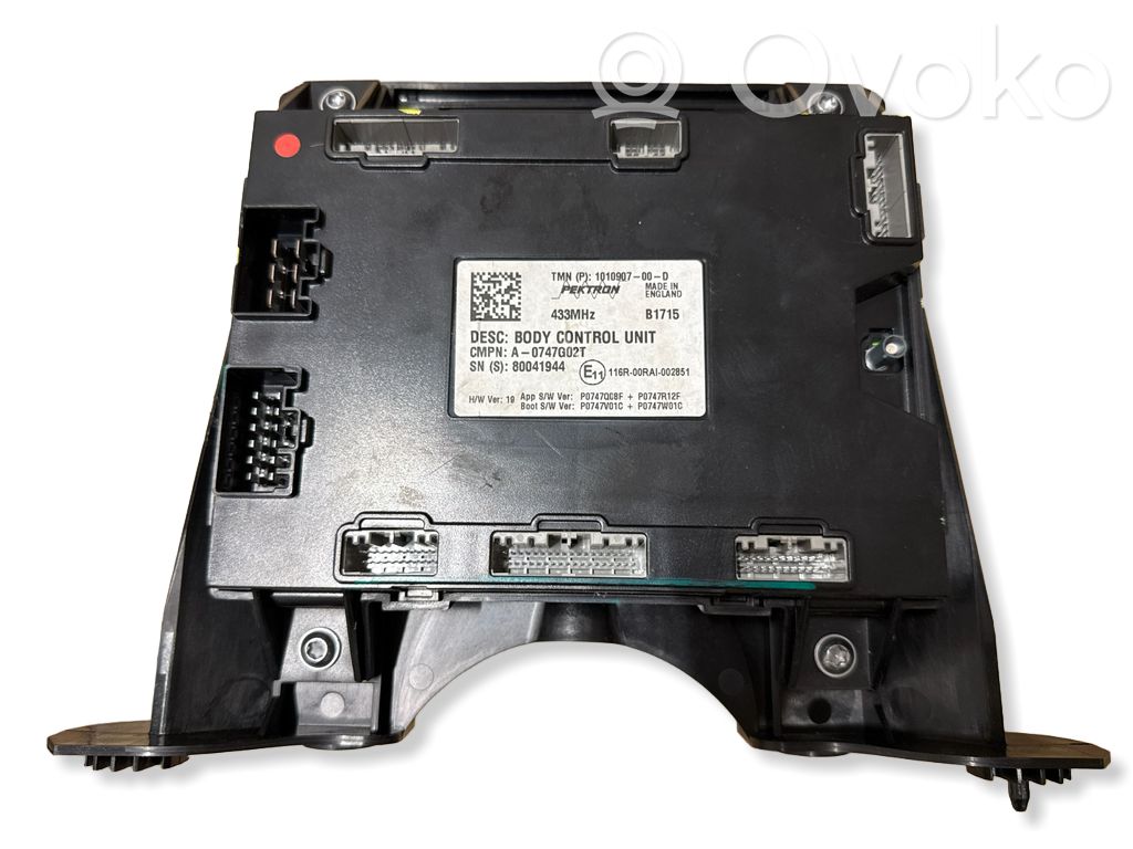 Tesla Model S Comfort/convenience module 