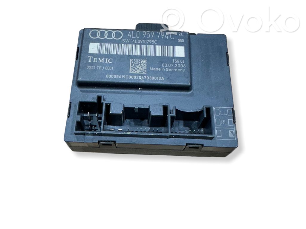 Audi Q7 4L Door control unit/module 