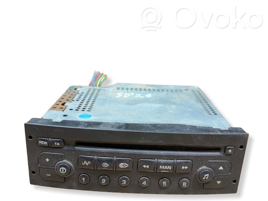 Peugeot 307 Panel / Radioodtwarzacz CD/DVD/GPS 