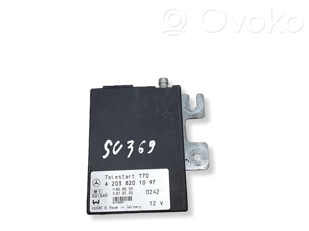 Mercedes-Benz C W203 Phone control unit/module 