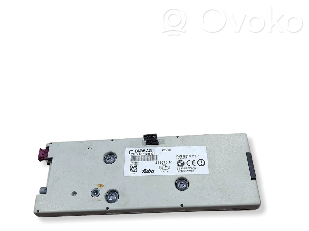 BMW 7 E65 E66 Antenos stiprintuvas 