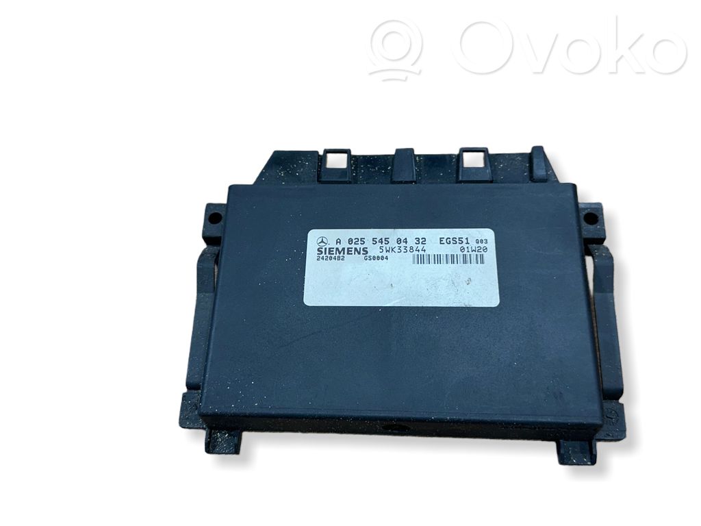 Gearbox control unit/module   A0255450432,5WK33844