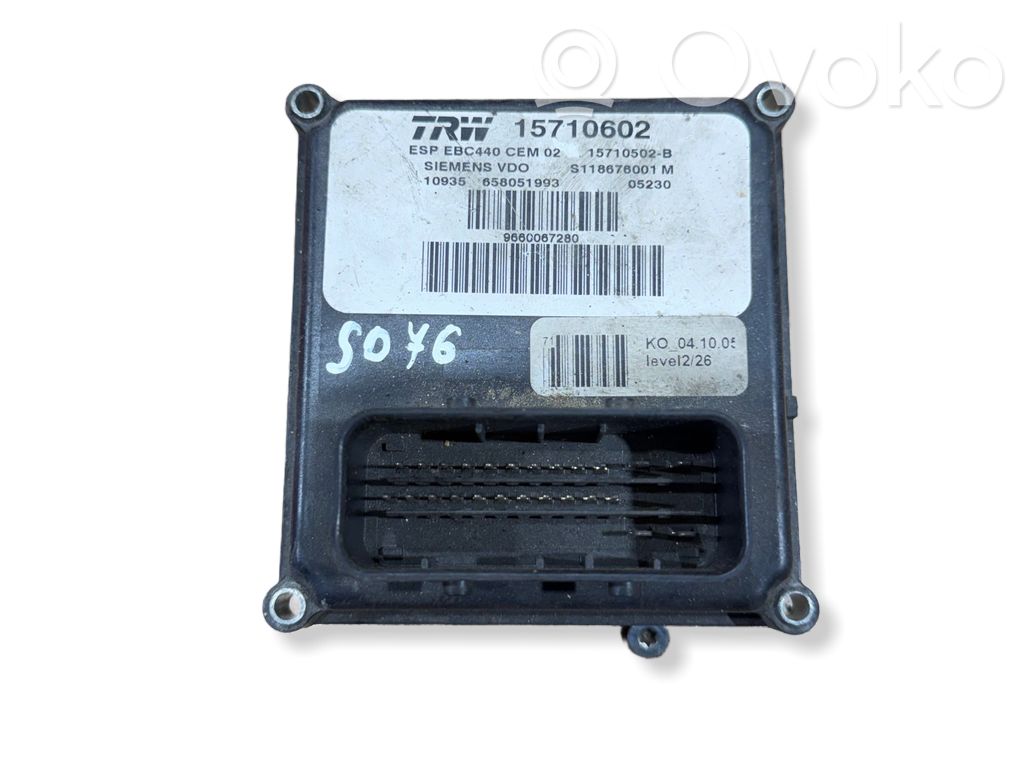 Peugeot 407 ABS Pump 