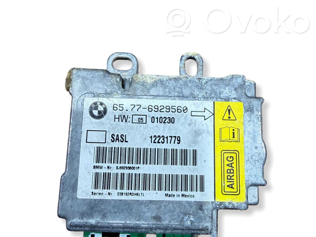 Centralina/modulo airbag   6929560,12231779