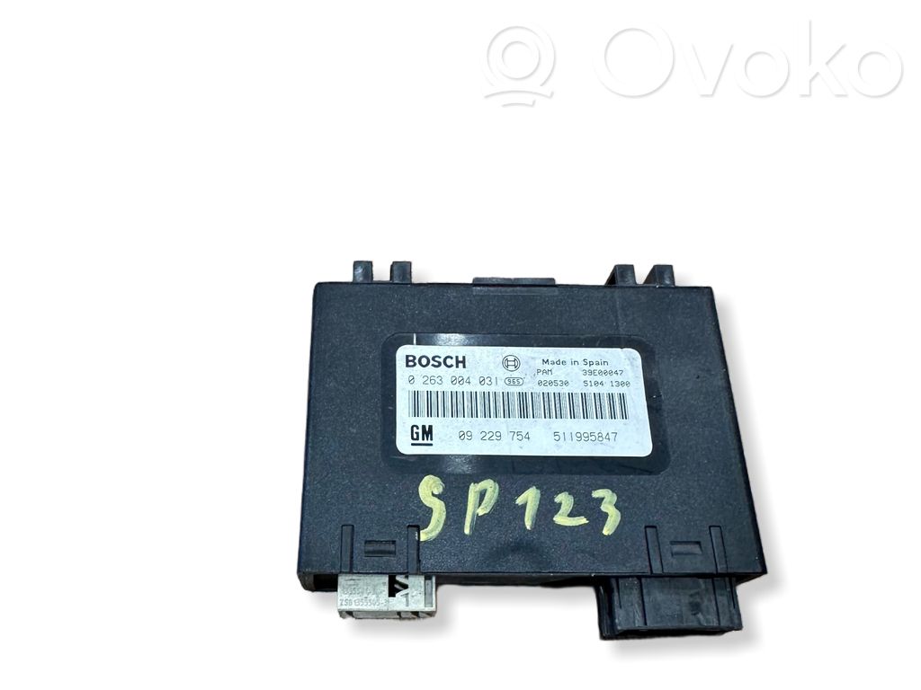 Opel Astra H Unitate/modul de comandă parcare PDC 