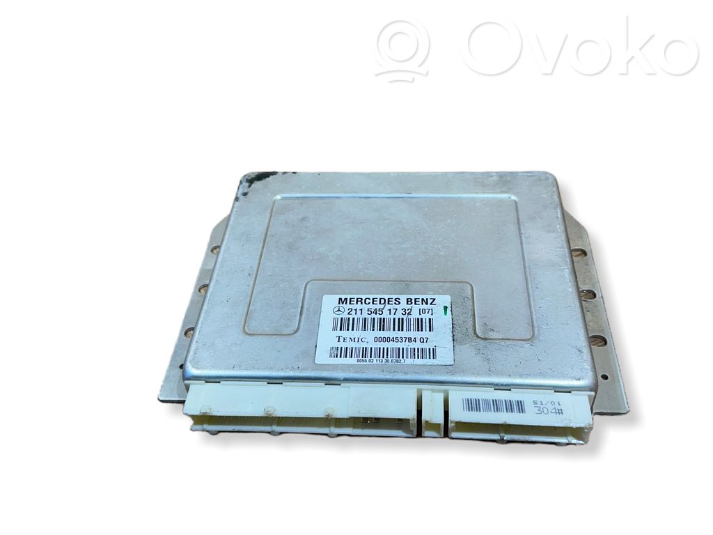 Mercedes-Benz E W211 Module de commande suspension 