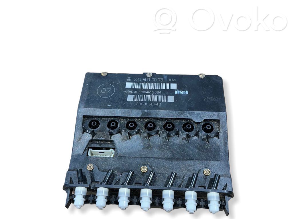 Moduł / Sterownik fotela   2308000078,A2208000078,0000058446