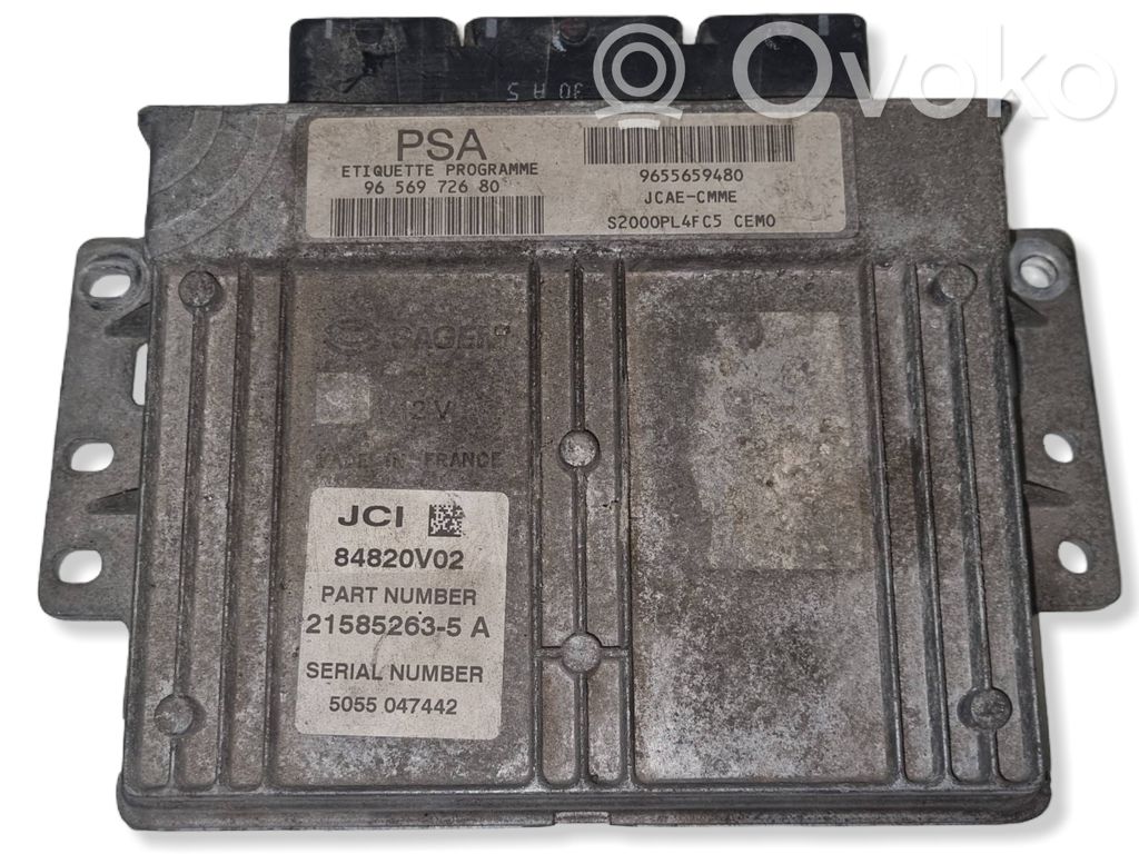 Peugeot 206 Engine control unit/module ECU 