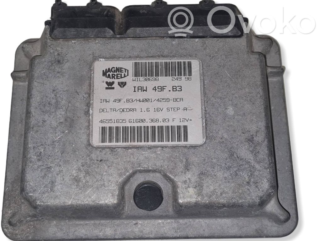Engine control unit/module ECU   IAW49FB3,46551835