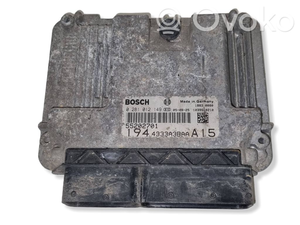 Fiat Croma Unitate control motor/modul ECU 