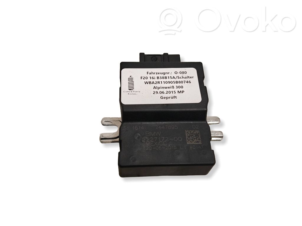 BMW 1 F20 F21 Fuel injection pump control unit/module 