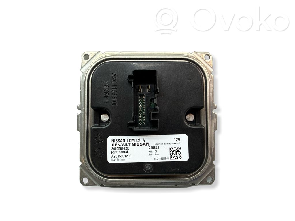 Module d'éclairage LCM   260558992E,A2C15331200,012408211660