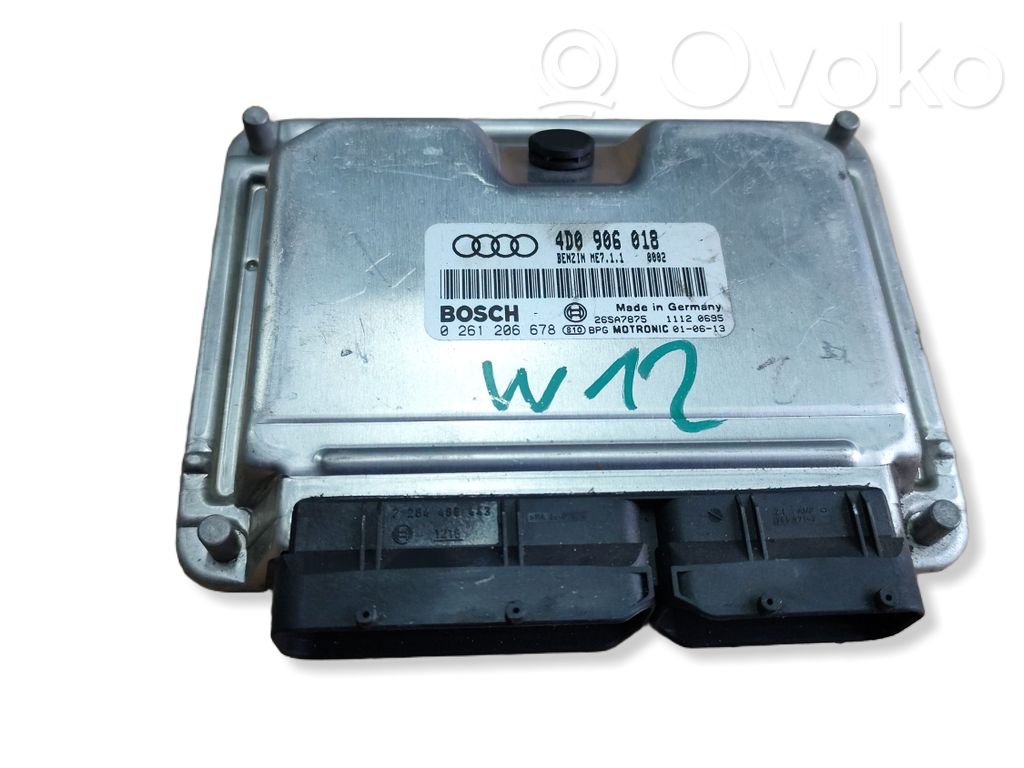 Audi A8 S8 D2 4D Engine control unit/module ECU 