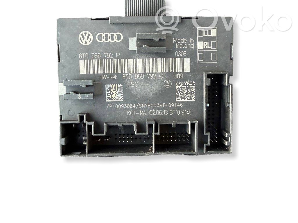 Door control unit/module   8T0959792P,8T0959792G
