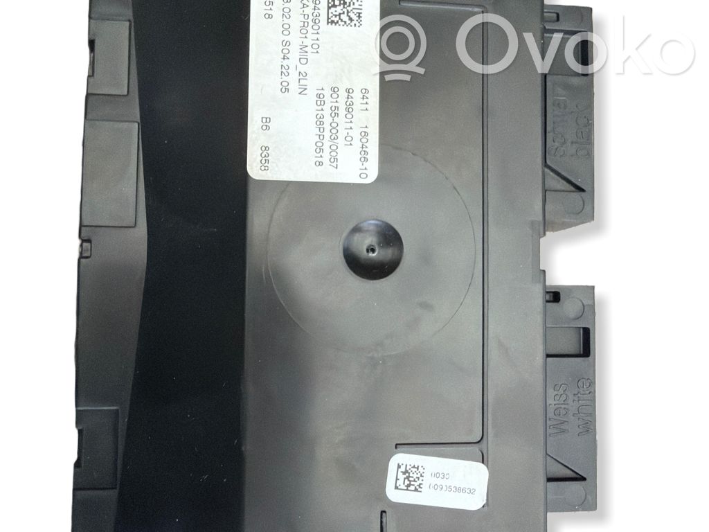 BMW 6 G32 Gran Turismo Panel klimatyzacji 