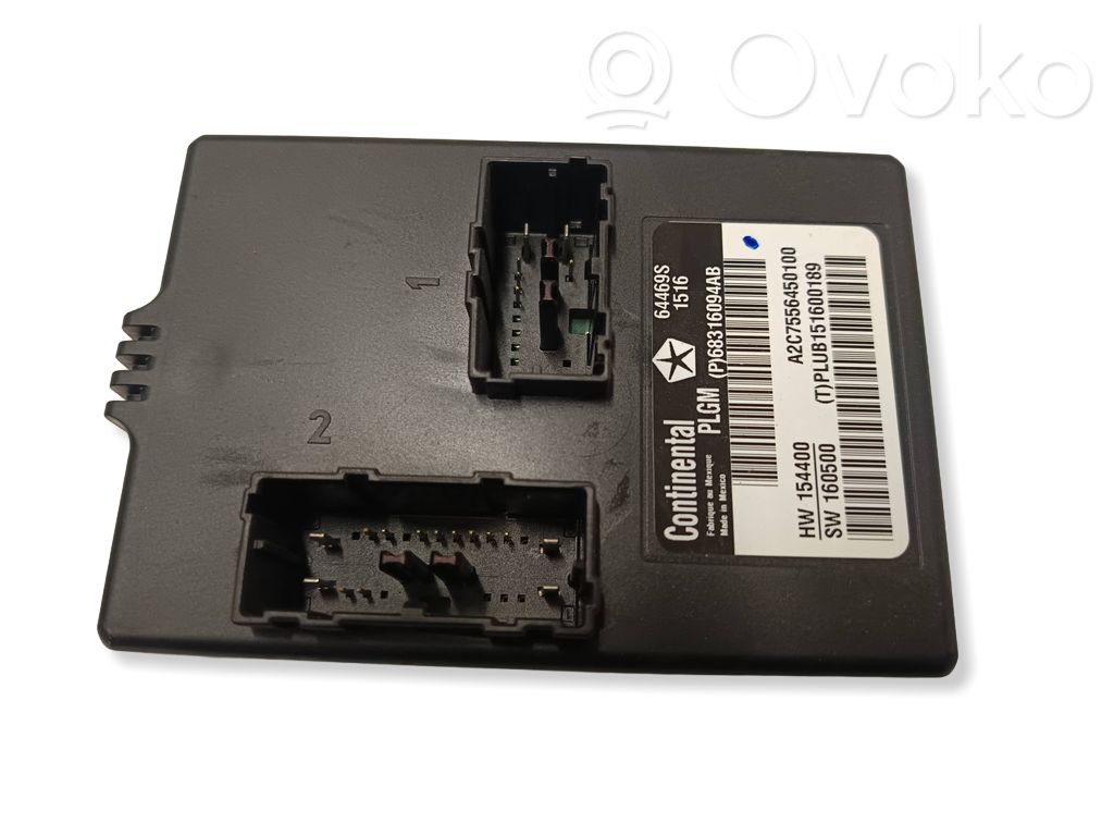 Chrysler Pacifica Tailgate/trunk control unit/module 