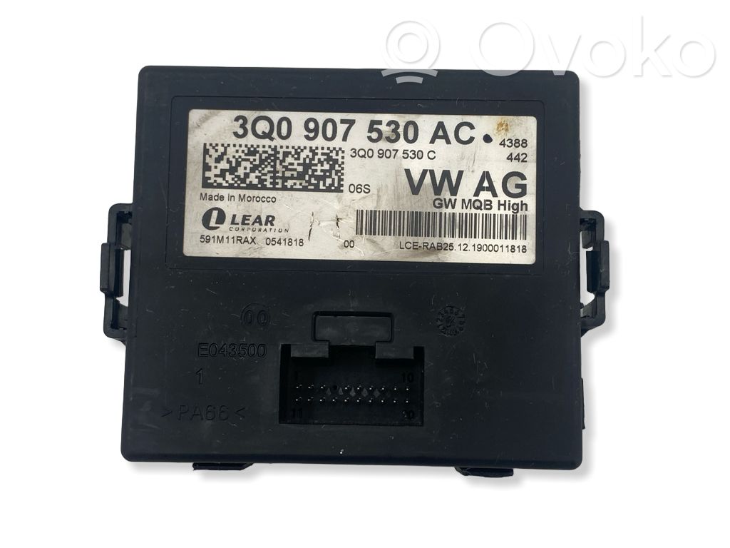 Audi A3 S3 8V Gateway control module 