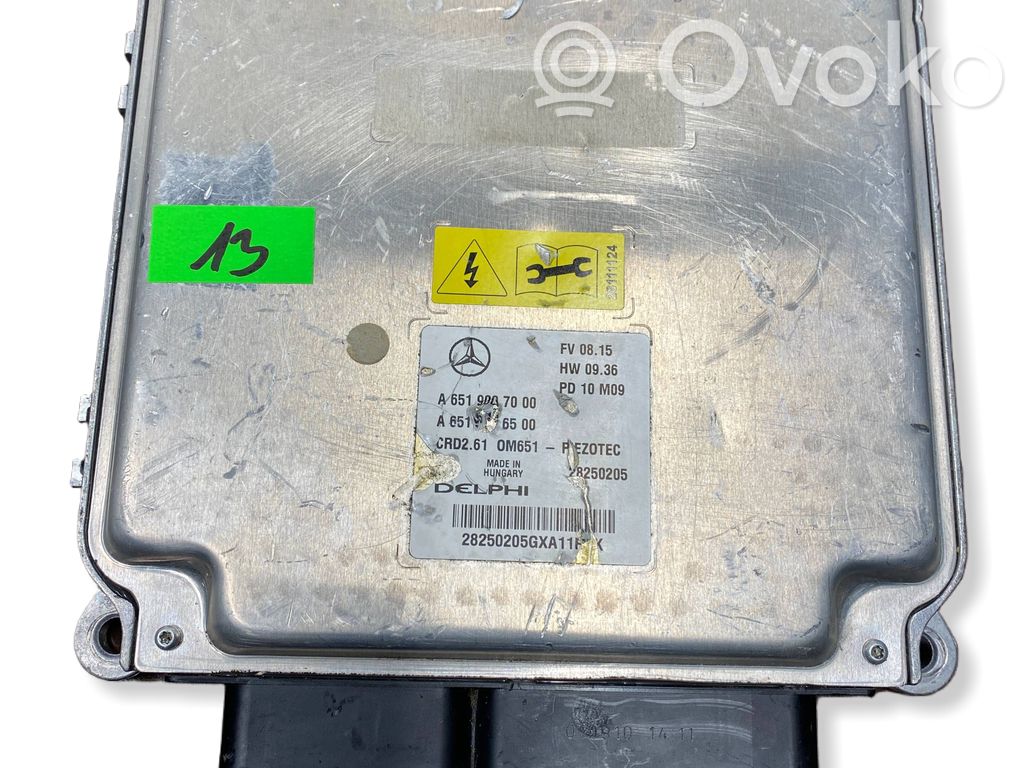 Mercedes-Benz E W212 Unitate control motor/modul ECU 