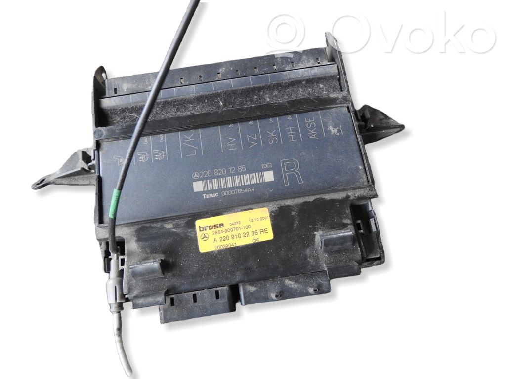 Module de commande de siège   2208201285,00007654A4