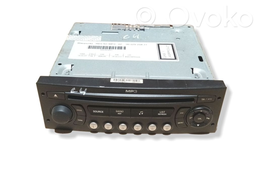 Citroen C4 I Radio/CD/DVD/GPS head unit 