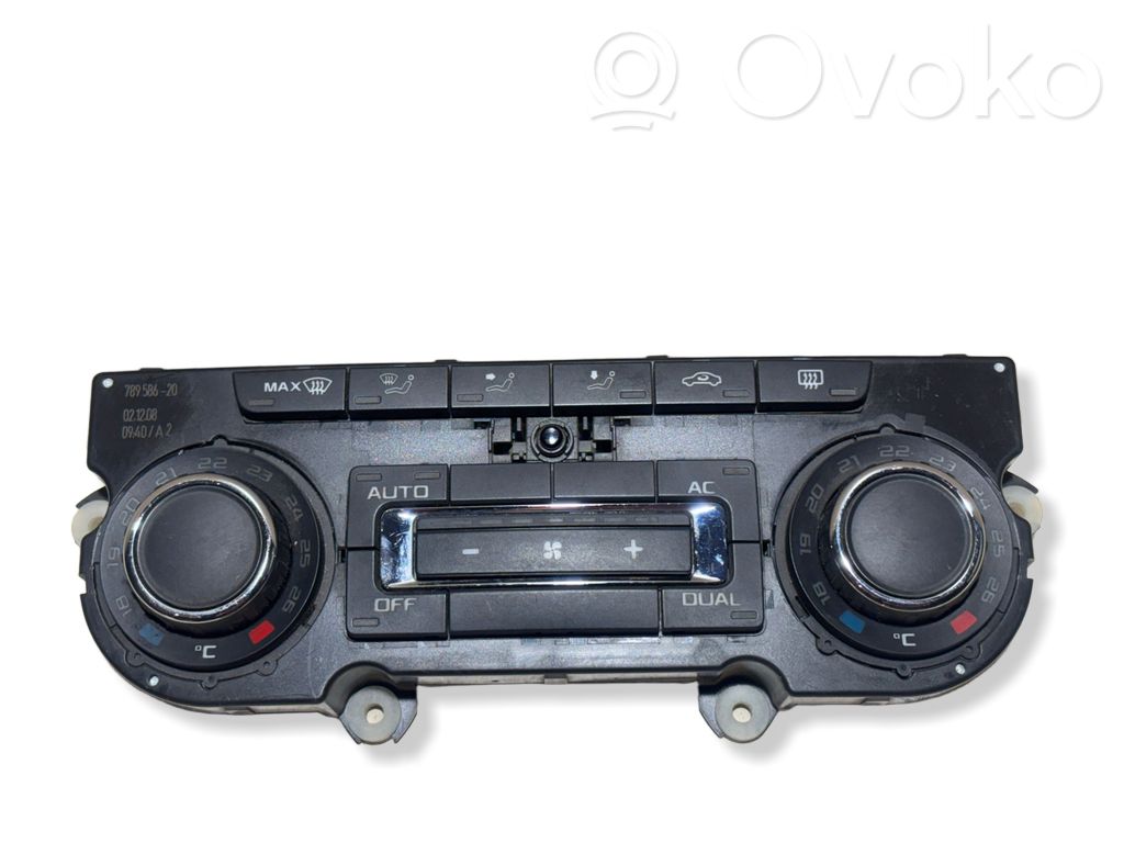 Skoda Superb B6 (3T) Climate control unit 