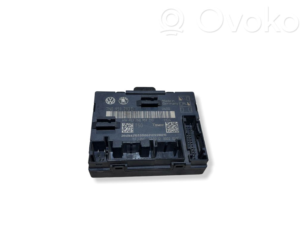 Skoda Yeti (5L) Door control unit/module 