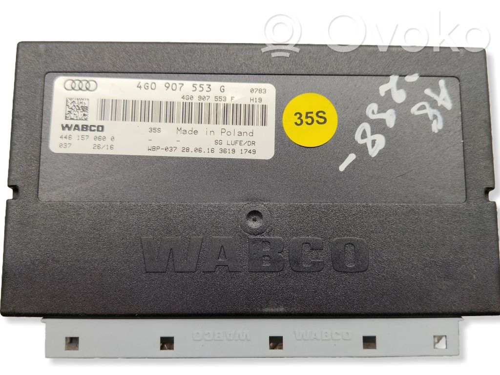 Audi A8 S8 D4 4H Suspension control unit/module 