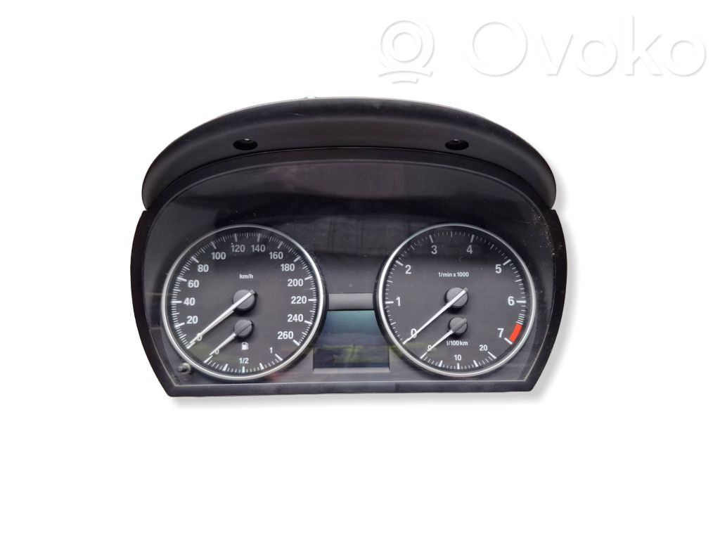 BMW 3 E90 E91 Geschwindigkeitsmesser Cockpit 