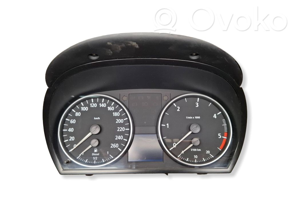 BMW 3 E90 E91 Speedometer (instrument cluster) 