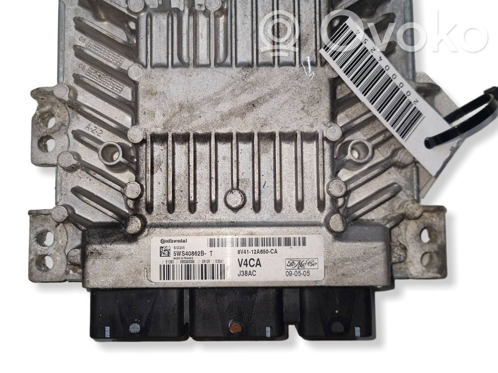 Dzinēja vadības bloks   8V4112A650CA,5WS40862B