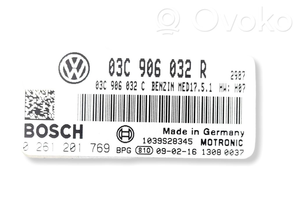 Volkswagen Golf Plus Engine control unit/module 