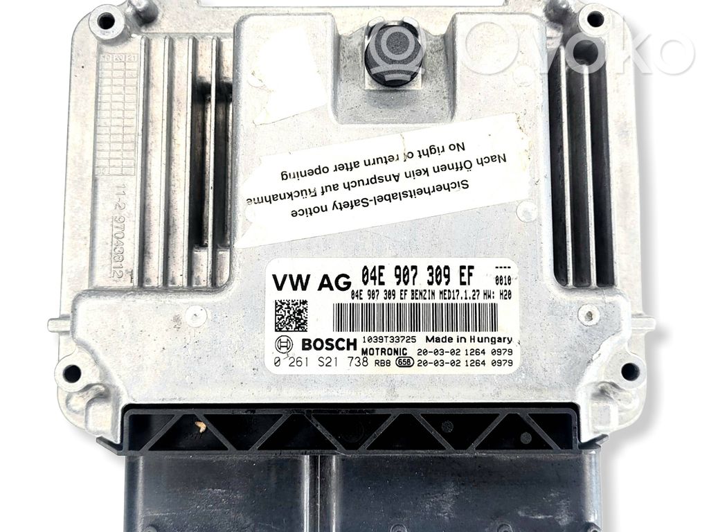Volkswagen Sharan Engine control unit/module 