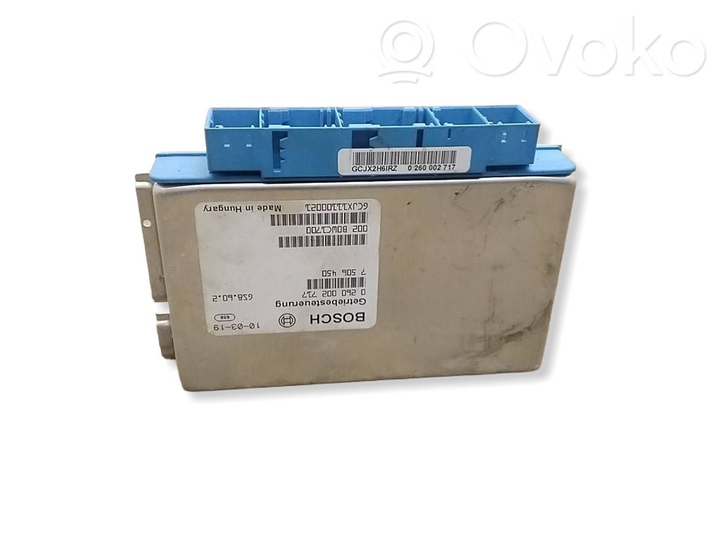 Sterownik / Moduł skrzyni biegów   0260002717,7506450,002B0MB1700