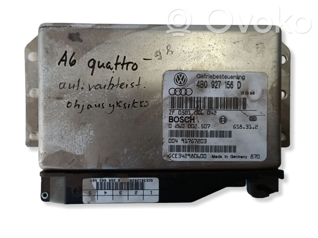 Audi A6 S6 C5 4B Gearbox control unit/module 
