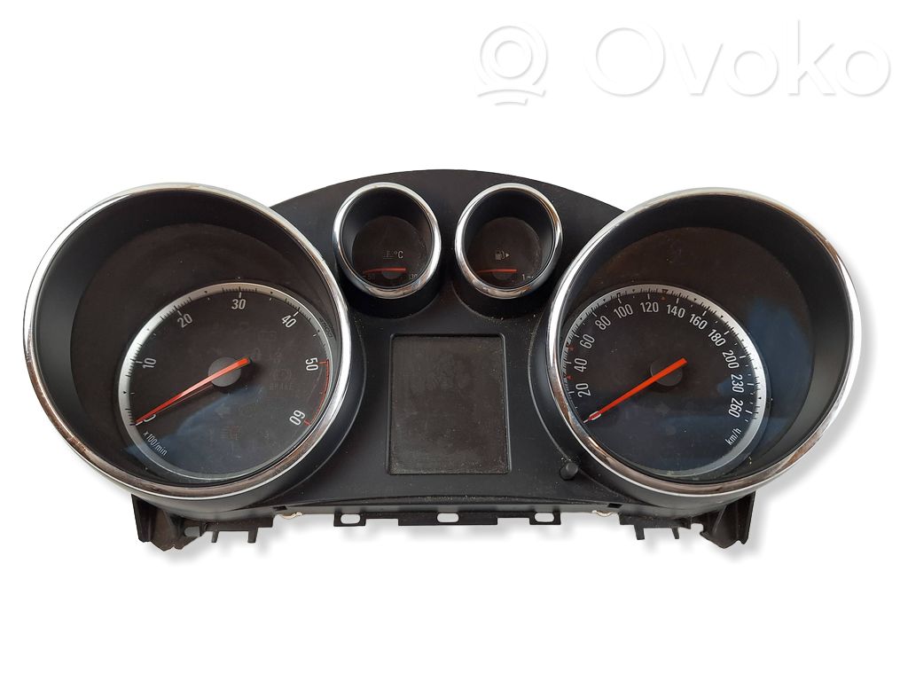Opel Astra H Spidometrs (instrumentu panelī) 