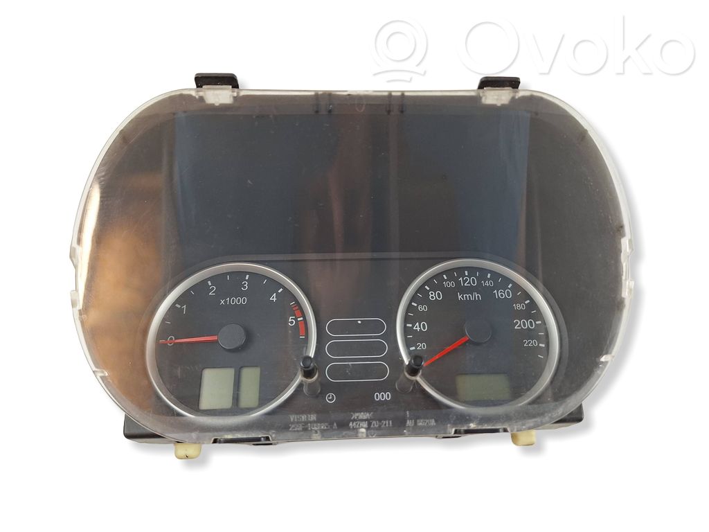 Ford Fiesta Geschwindigkeitsmesser Cockpit 
