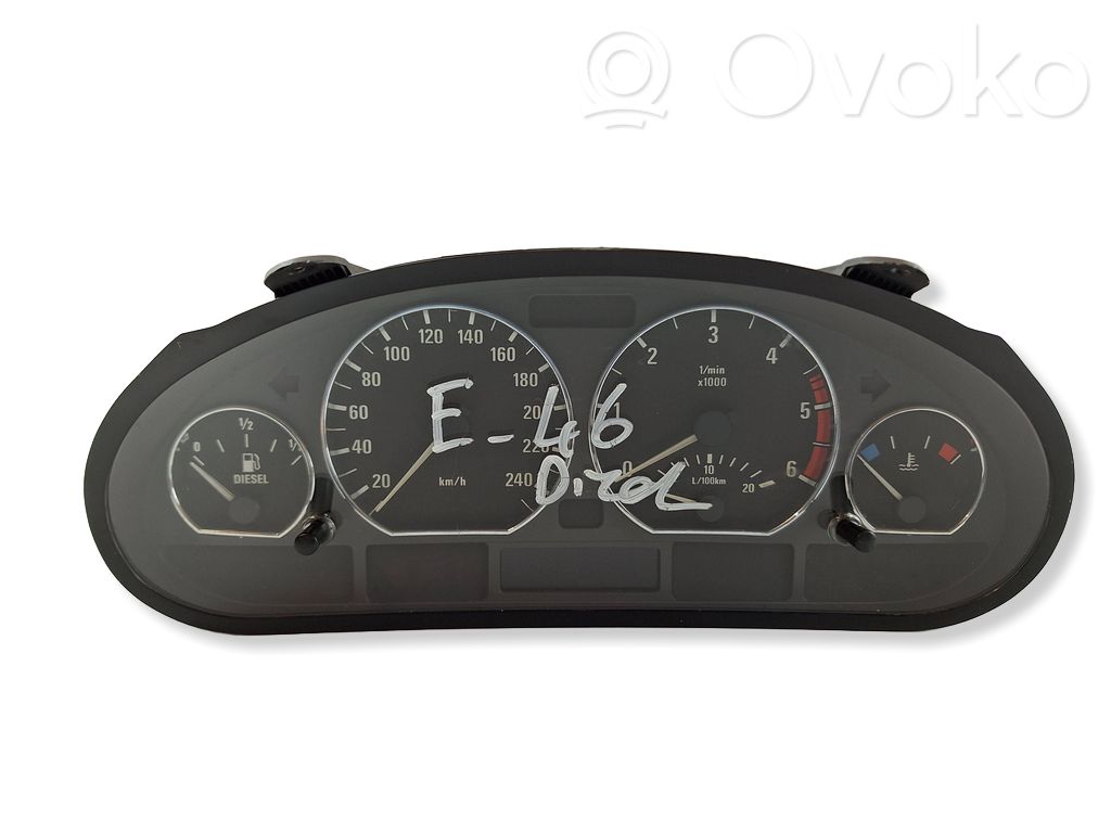 BMW 3 E46 Geschwindigkeitsmesser Cockpit 