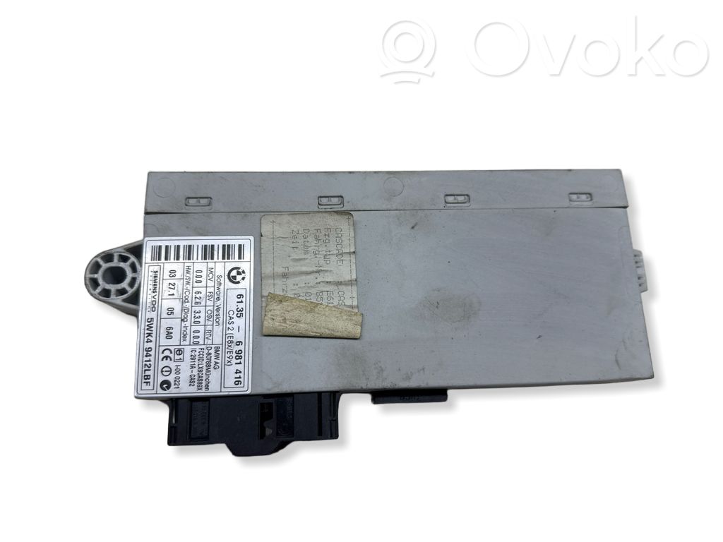 Unité de contrôle module CAS   6981416,5WK49412LBF