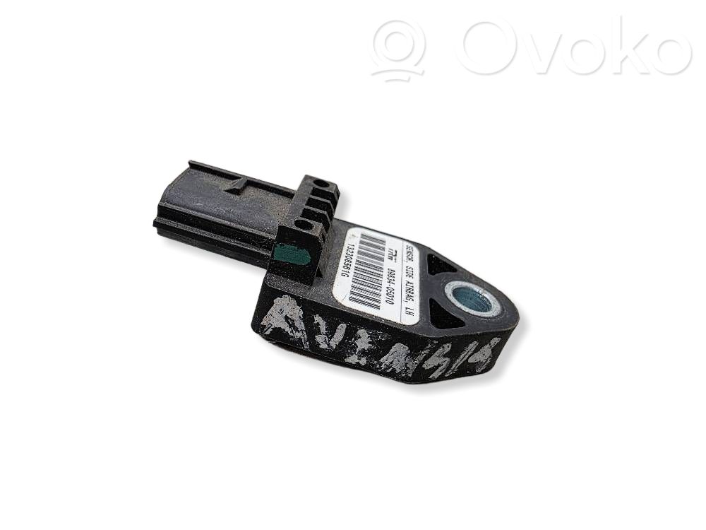 Toyota Avensis T250 Sensor impacto/accidente para activar Airbag 