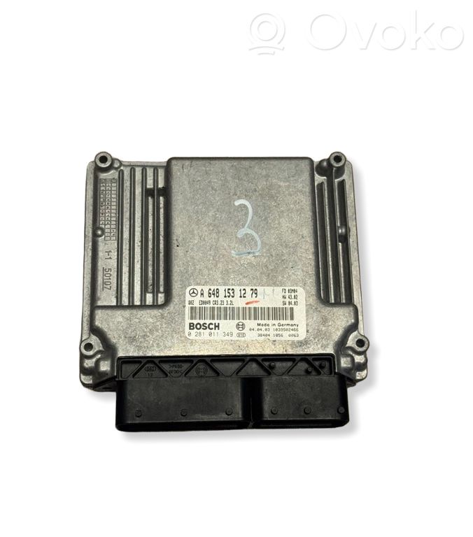 Mercedes-Benz E W211 Unidad de control/módulo del motor 