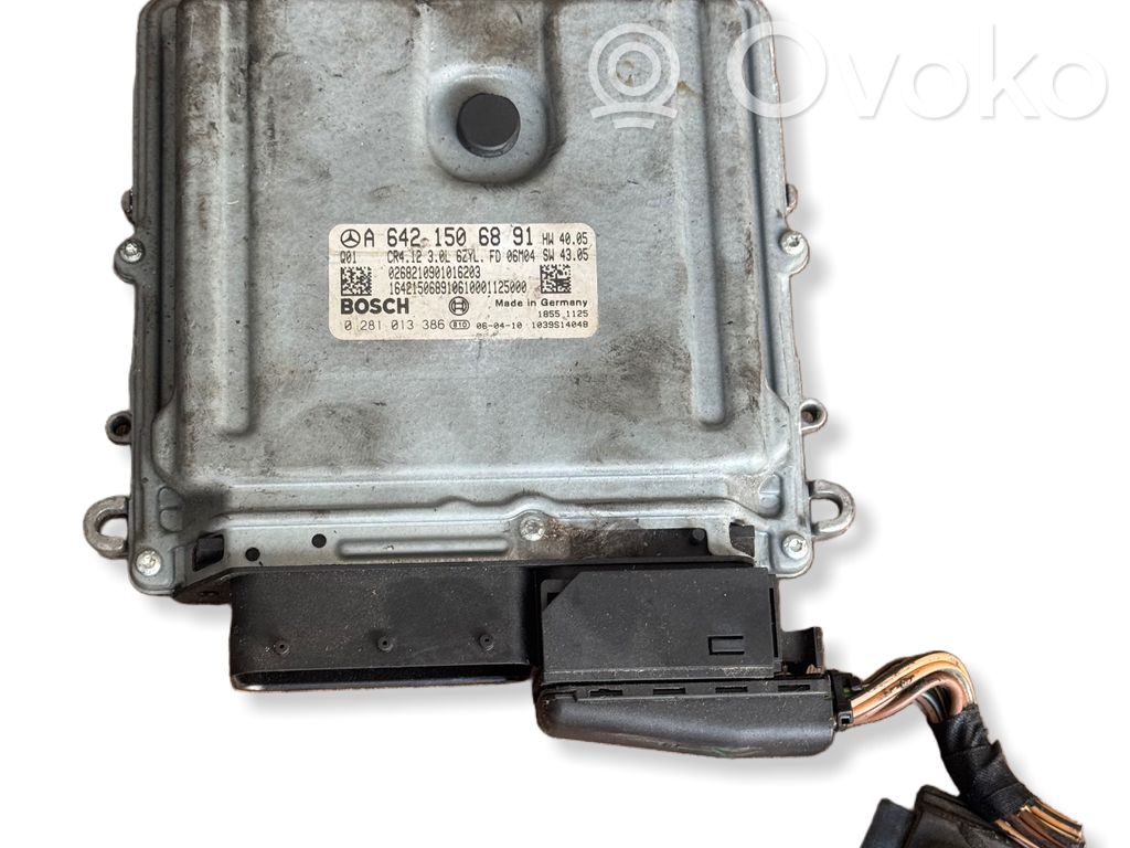 Sterownik / Moduł ECU   A6421506891,1039S14048,0281013386