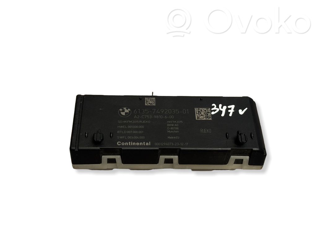Sterownik / Moduł elektrycznej klapy tylnej / bagażnika   7492035,007000001,001000000,A2C7539810600