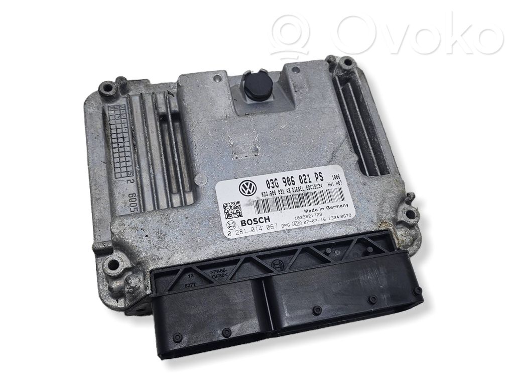 Volkswagen Golf V Engine control unit/module 