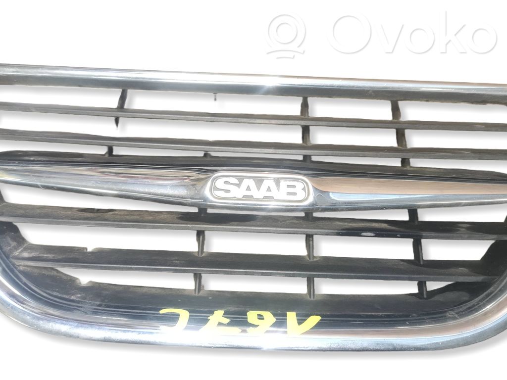 Saab 9-5 Front bumper upper radiator grill 