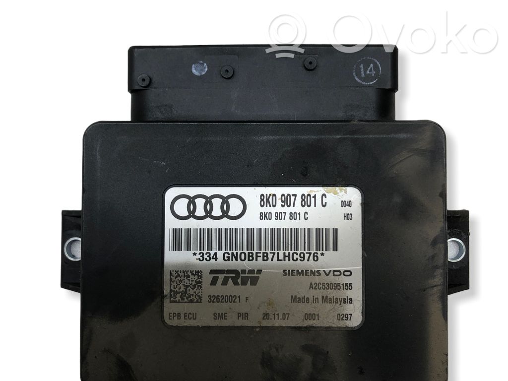 Audi A5 8T 8F Module de commande de frein à main 